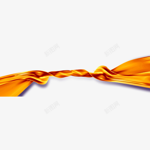 金色绸子会议专用元素png免抠素材_88icon https://88icon.com 上海 中国国际进口博览会 会议 光泽 创意 纹理 绸子 金色
