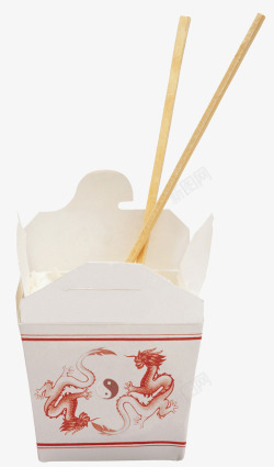 中华料理外卖食物纸盒素材