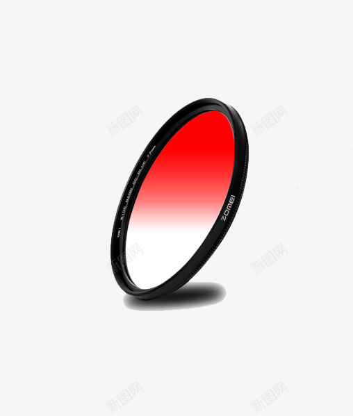 圆形渐变红色滤镜png免抠素材_88icon https://88icon.com 产品实物 免抠 圆形 数码 渐变色 滤镜 红色