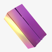 紫色唯美盒子创意电商素材