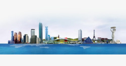 深圳建筑深圳主要建筑组合高清图片