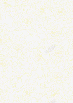 黄色牡丹花纹中秋背景素材