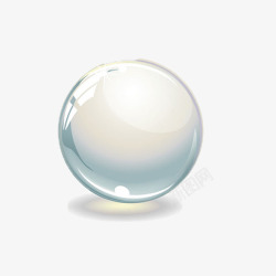 手绘玻璃水晶球圆形按钮高清图片