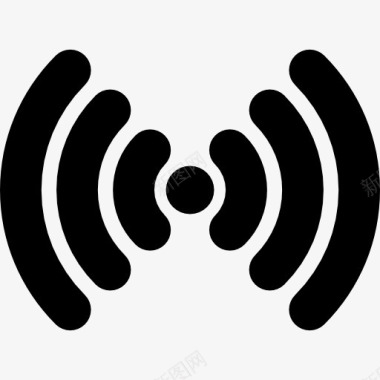 无线网络连接无线信号图标图标