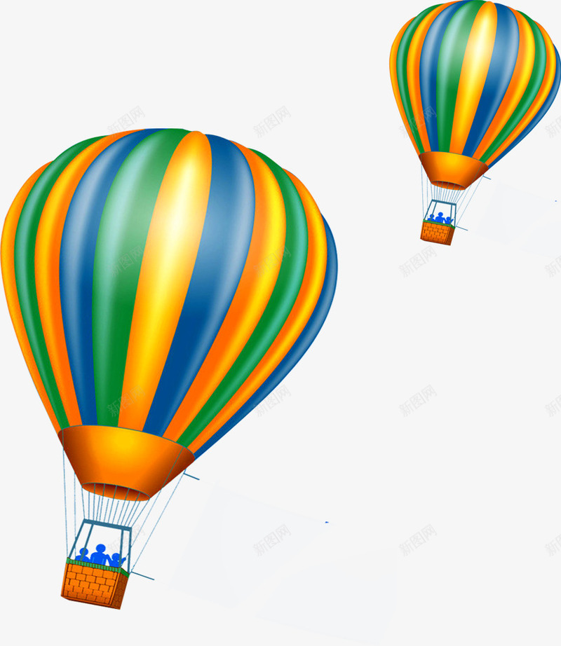 卡通热气球漂浮装饰png免抠素材_88icon https://88icon.com 卡通 图片 漂浮 热气球 装饰