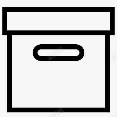 矢量盒子素材电子商务的盒子图标图标