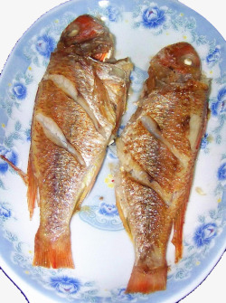 香煎金线魚素材