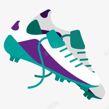 竞赛足球运动足球鞋图标图标