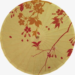 日用雨伞中国风印花油纸伞高清图片