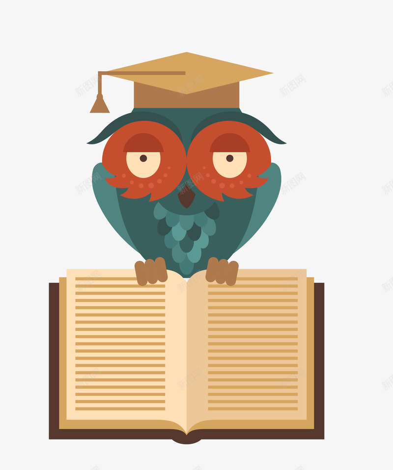 老师上课啦png免抠素材_88icon https://88icon.com 上课 书PNG 书本 卡通 开学 手绘 教师节 猫头鹰 老师 老师上课啦