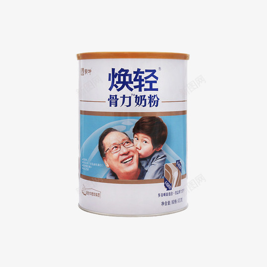 蒙牛焕轻骨力奶粉png免抠素材_88icon https://88icon.com 中老年骨力营养奶粉 富含钙 纯净奶源 维生素D