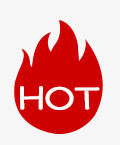 促销标签火火热点图标图标