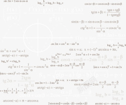 数学抛物线数学公式高清图片