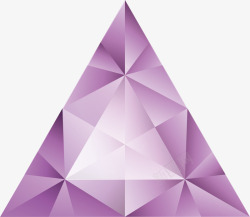 创意三角钻石矢量图素材