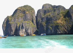 泰国旅游景点海中大山高清图片