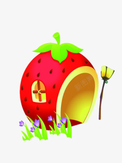 关于卡通的房子素材