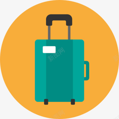 旅行建筑手提箱图标图标