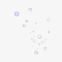 透明气泡水花泡泡漂浮物高清图片