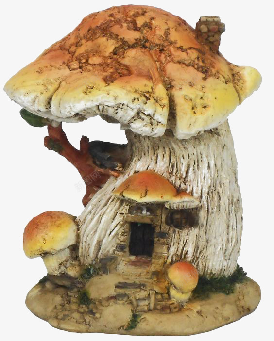 创意蘑菇房子png免抠素材_88icon https://88icon.com 卡通 建筑 房子 手绘 插画 梦幻 蘑菇
