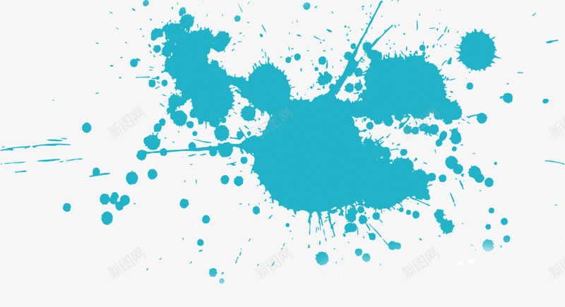 创意泼溅蓝绿色油漆痕迹png免抠素材_88icon https://88icon.com 创意 喷溅颜料 彩色 染料水油漆溅射效果 油漆 油漆线条 泼出颜料 泼渐 泼溅 溅射颜料 痕迹 蓝绿色 蓝色斑点 颜料