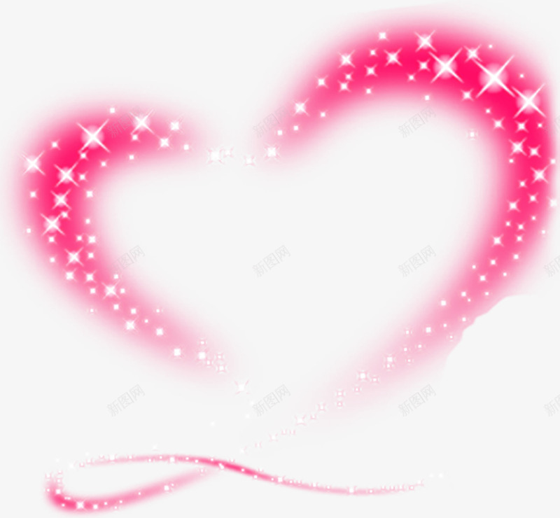 活动光效海报红色爱心图png免抠素材_88icon https://88icon.com 活动 海报 爱心 红色