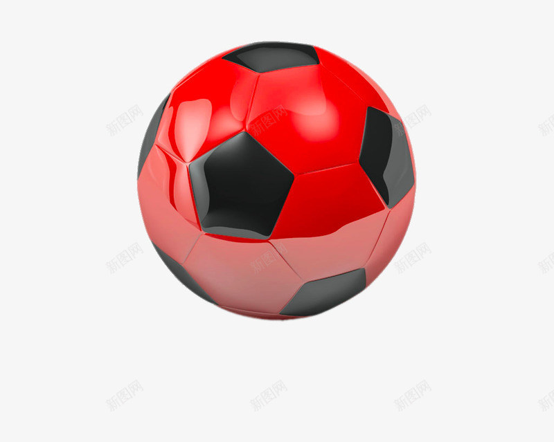 红黑色足球png免抠素材_88icon https://88icon.com png图片 体育 免费png 免费png元素 免费png素材 球体 红黑色足球
