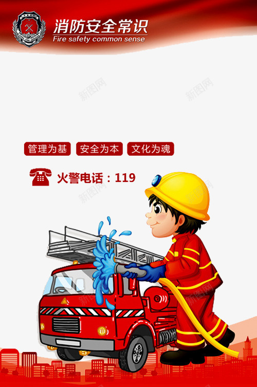 消防安全常识png免抠素材_88icon https://88icon.com 119 消火栓使用方法 消防员 消防安全 消防宣传 消防知识 消防车 火警