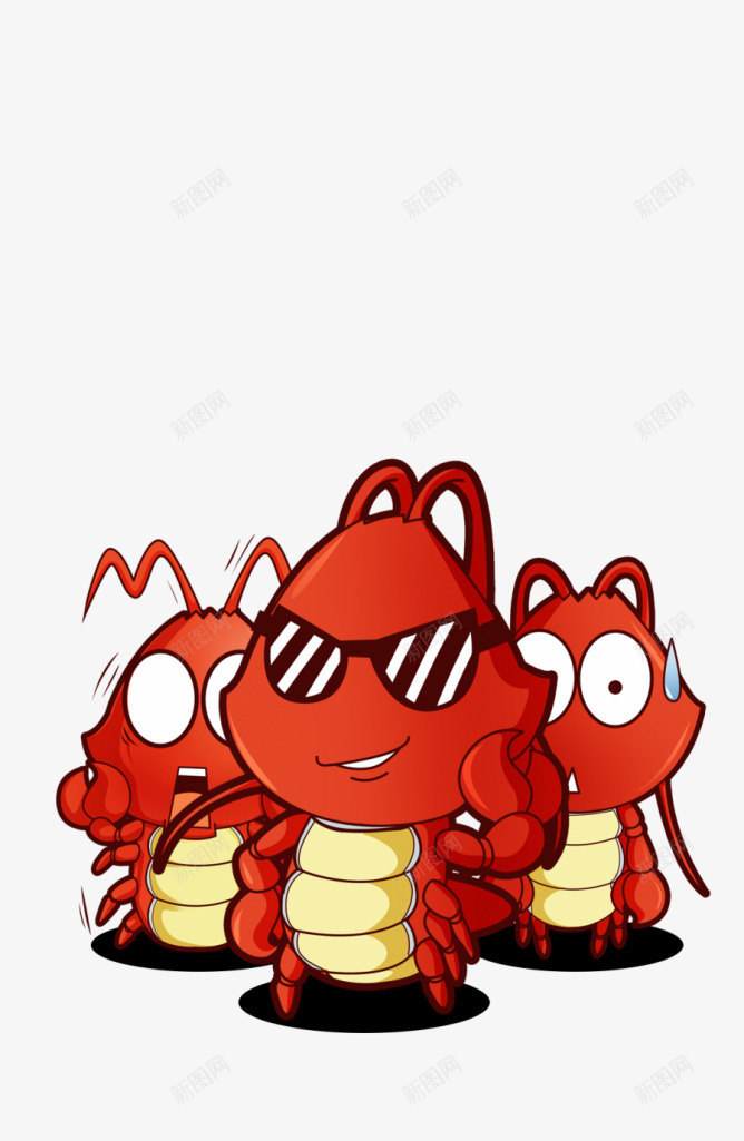 创意小龙虾png免抠素材_88icon https://88icon.com 创意虾 创意龙虾 小龙虾 食物 餐饮
