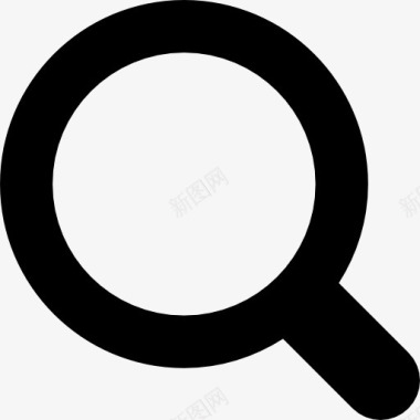 搜索图标搜索界面符号的放大镜图标图标