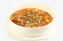 中式美食卤豆花素材