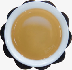 黄色茶汤生茶茶汤产品高清图片