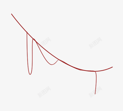 月老的红线一线牵png免抠素材_88icon https://88icon.com 一线牵 月老的红线 牵红线