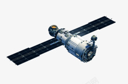 太空背景人造卫星高清图片
