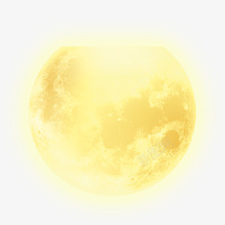 中秋节多图层月亮素材