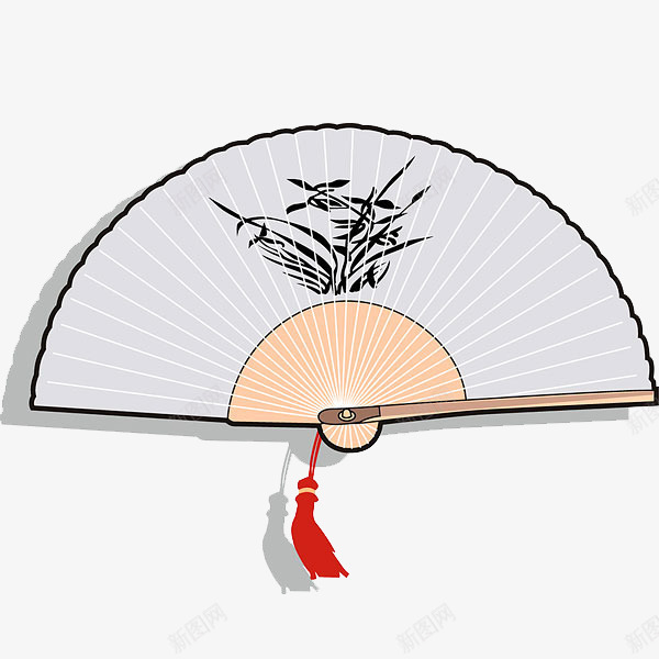 吊坠扇子png免抠素材_88icon https://88icon.com 卡通樱花红色扇子 吊坠 扇凉 扇子 水墨画 红色 装饰