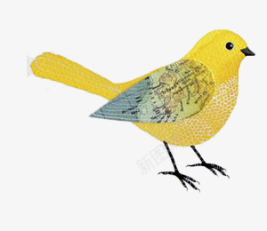 手绘黄色长尾巴小麻雀png免抠素材_88icon https://88icon.com 小麻雀 手绘 长尾巴 鸟类 黄色