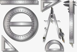 钢尺绘图工具高清图片