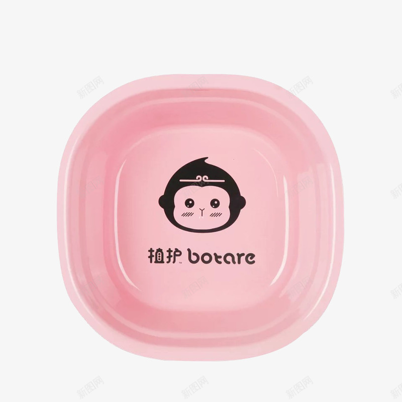 婴儿脸盆png免抠素材_88icon https://88icon.com 产品实物 儿童用品 小脸盆 屁屁盆 粉色 脸盆