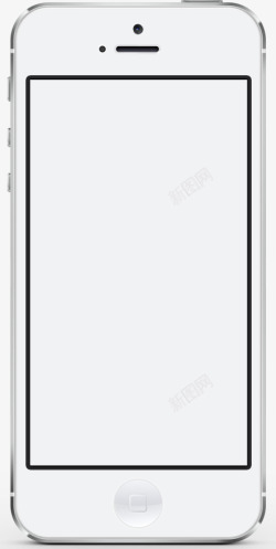 手机边框白色手机边框图标高清图片