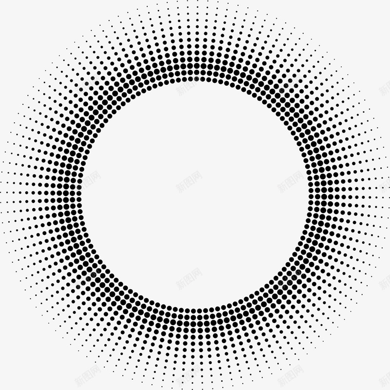 黑色点点圆圈效果png免抠素材_88icon https://88icon.com 圆圈 效果 点点 黑色