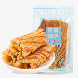 良品铺子风琴鱿鱼素材