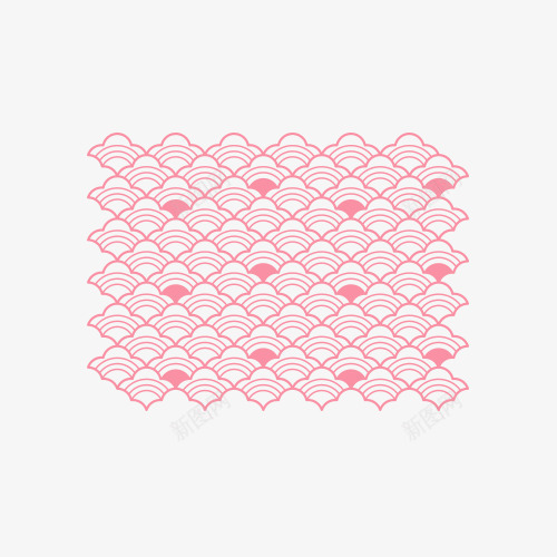 日式和风波浪网格png免抠素材_88icon https://88icon.com 分割 分割线 和风 和风花纹 日系 水波 波浪 波浪分割线 装饰 边框 隔断