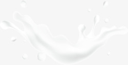 喷溅牛奶效果营养牛奶牛奶飞溅元素矢量图高清图片