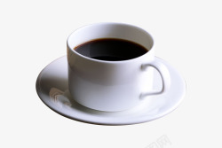 白色陶瓷咖啡杯冬日暖人热饮素材