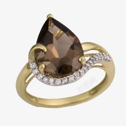 宝石钻石戒指素材