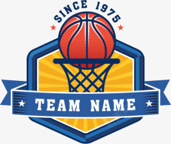篮球队标志篮球队队名队徽图标高清图片