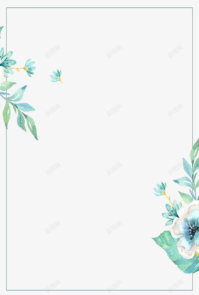 二十四节气之春分简约花草边框psd免抠素材_88icon https://88icon.com 中国节气 中国风 二十四节气 传统节日 手绘 春分 春天 春季 水墨 简约