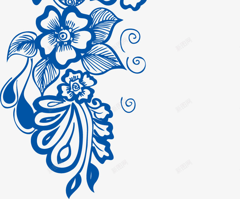 青花瓷花纹png免抠素材_88icon https://88icon.com AI 底纹边框 瓷瓶图案 花纹花边 青瓷花纹 青花兰彩 青花山水情 青花瓷 青花瓷花纹