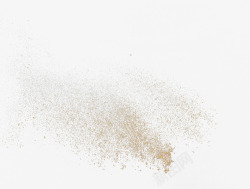 飞扬的金粉装饰素材