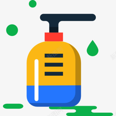 洗手液肥皂图标图标